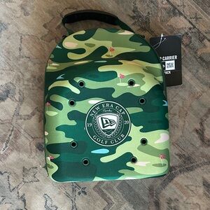 New Era Camo Golf Backpack AND Hat